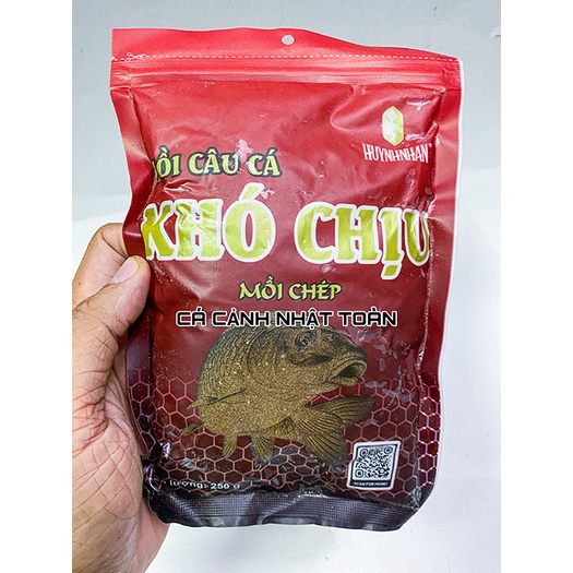 MỒI CÂU CÁ KHÓ CHỊU SIÊU NHẠY MỒI CHÉP 250G
