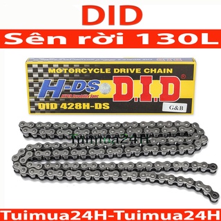 Sên DID Exciter 150, Winner X/150, Sonic, Raider, Satria sên đen 428HDS-130RB - 100% Hàng chính hãng