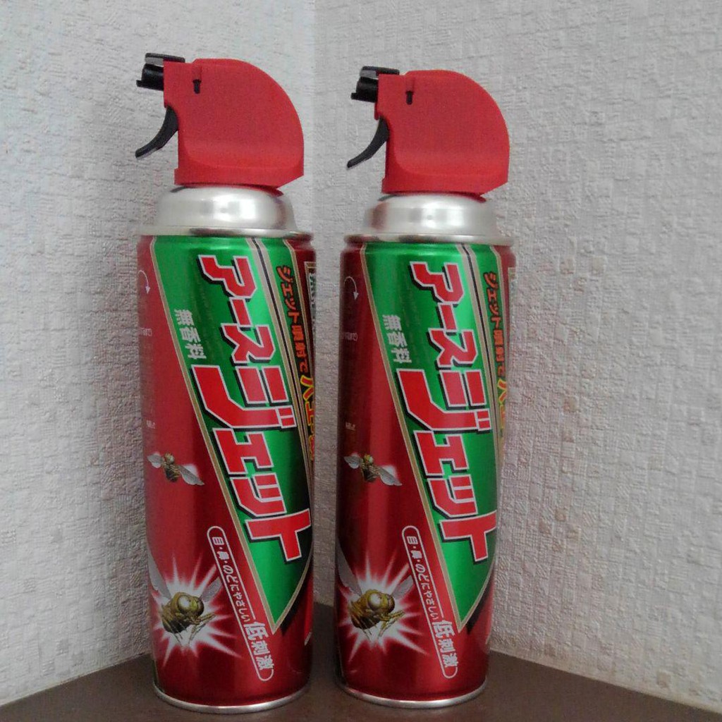 Chai xịt côn trùng muỗi, bọ chét, ruồi, rệp, gián, ... Nhật Bản