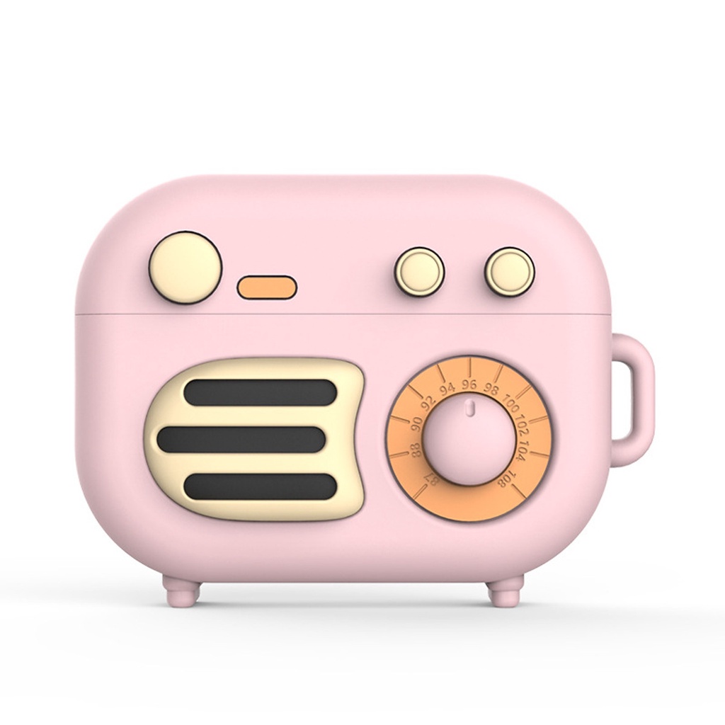 Bao Case Cho Airpods Pro Kai Hình Radio Retro