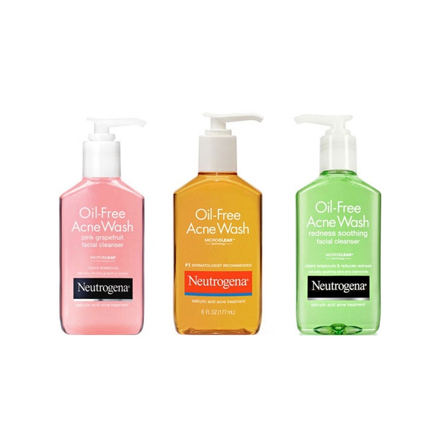 Sữa rửa mặt ngừa mụn Neutrogena Oil - Free Ance Wash