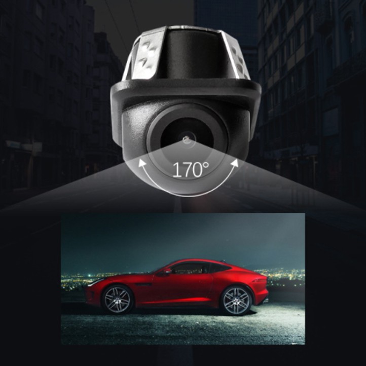 Camera lùi AHD, dùng cho màn hình AHD, độ phân giải 720P, góc quay rộng, điện 12V