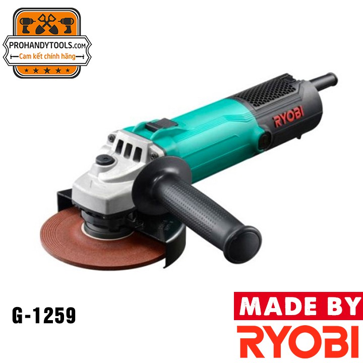 Máy Mài Cầm Tay Ryobi G-1259 1010W- 125mm (Dùng Điện)