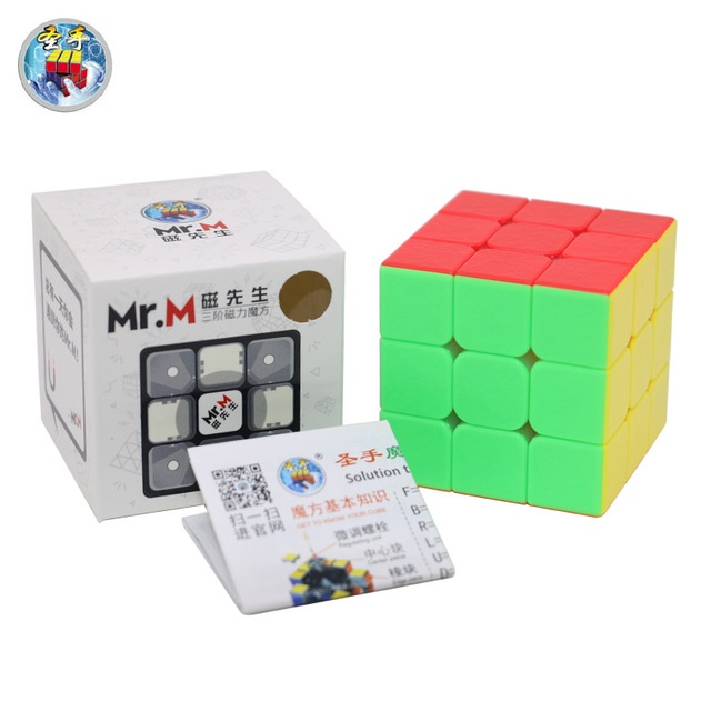 Shengshou Mr.M V2 3x3x3 Magnetic Magic Cube Sengso Đồ Chơi Khối Rubik Có Từ Tính 3x3x3