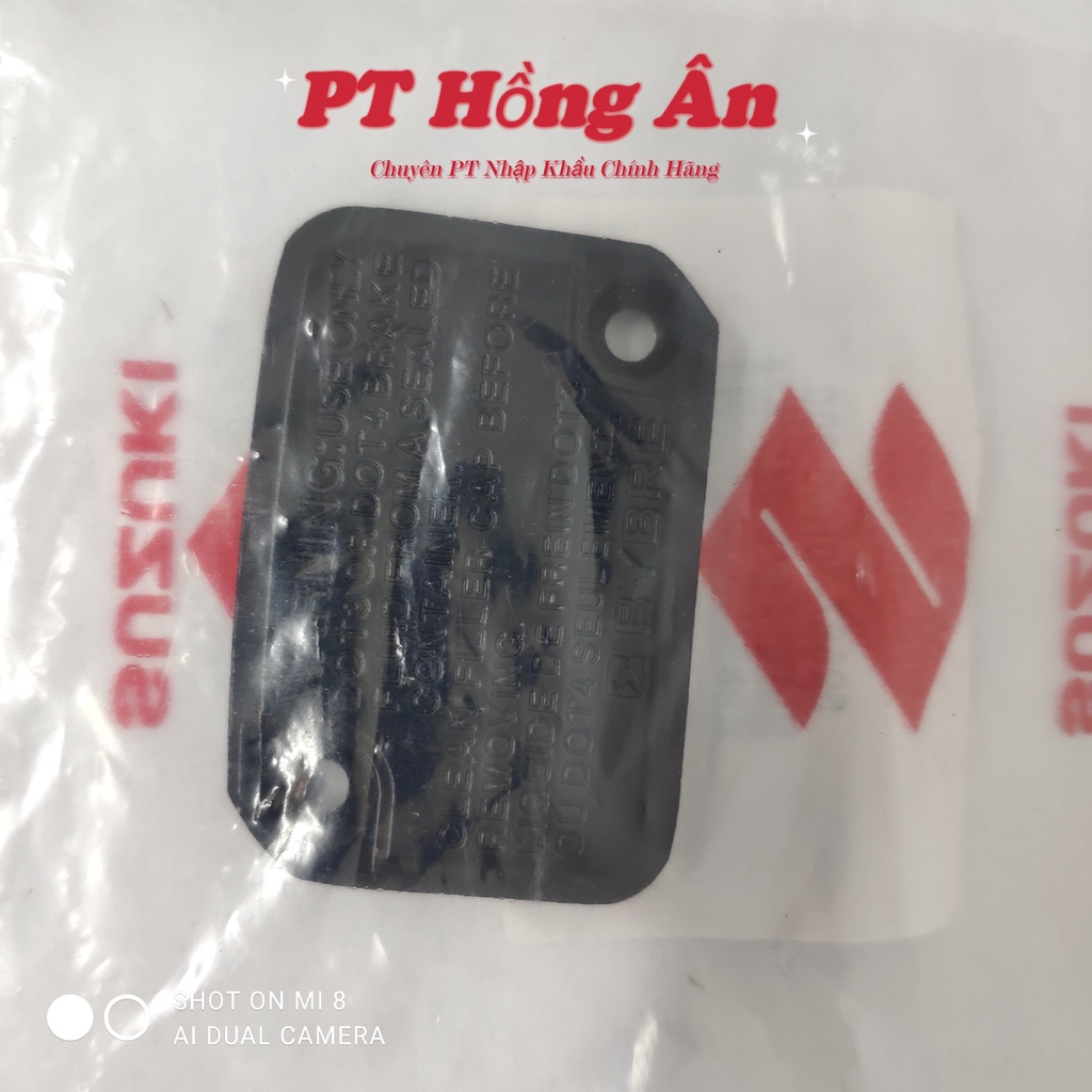 Nắp bình dầu cùm thắng trước Raider Fi, Satria Fi, GSX, Bandit 150 nhập khẩu chính hãng Suzuki Indonesia - PT HỒNG ÂN