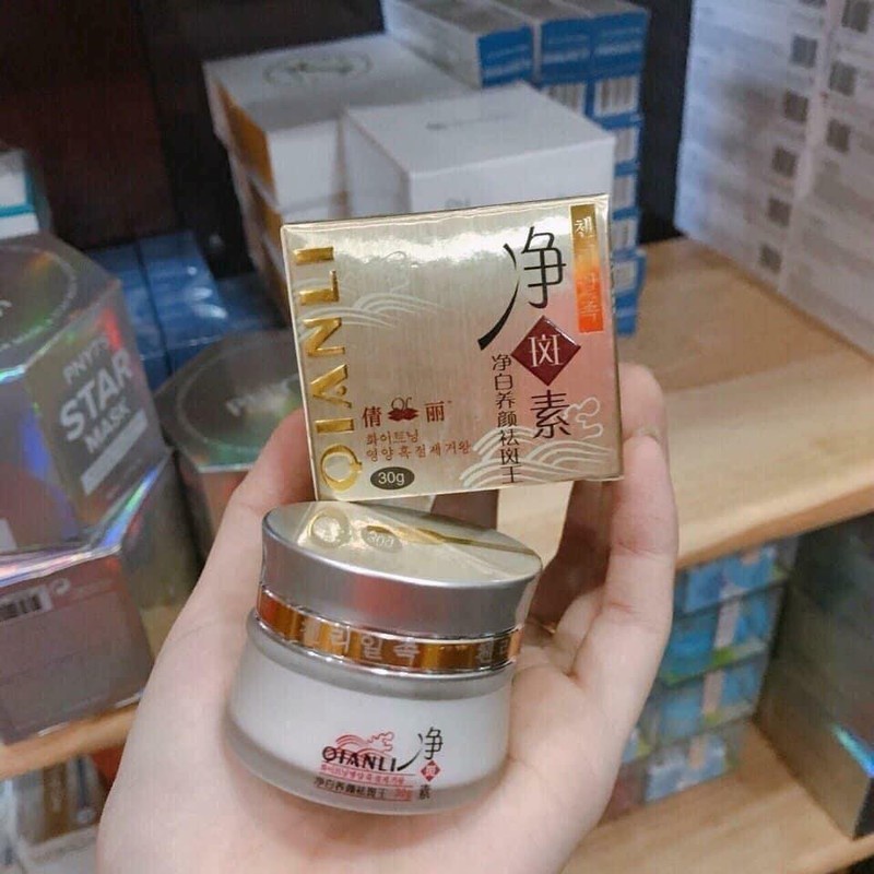 Kem dưỡng da siêu trắng chống nhăn ngăn ngừa nám tàn nhang QianLi