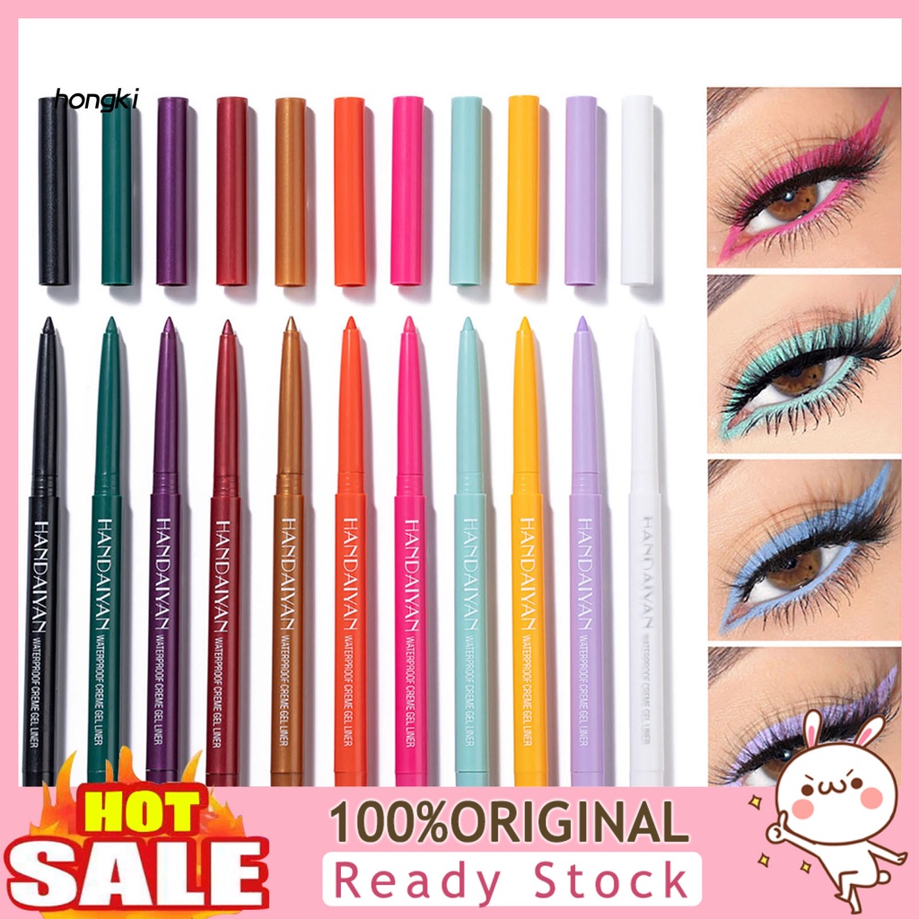 Bút kẻ mắt dạng gel không nhòe lâu trôi sử dụng hàng ngày
