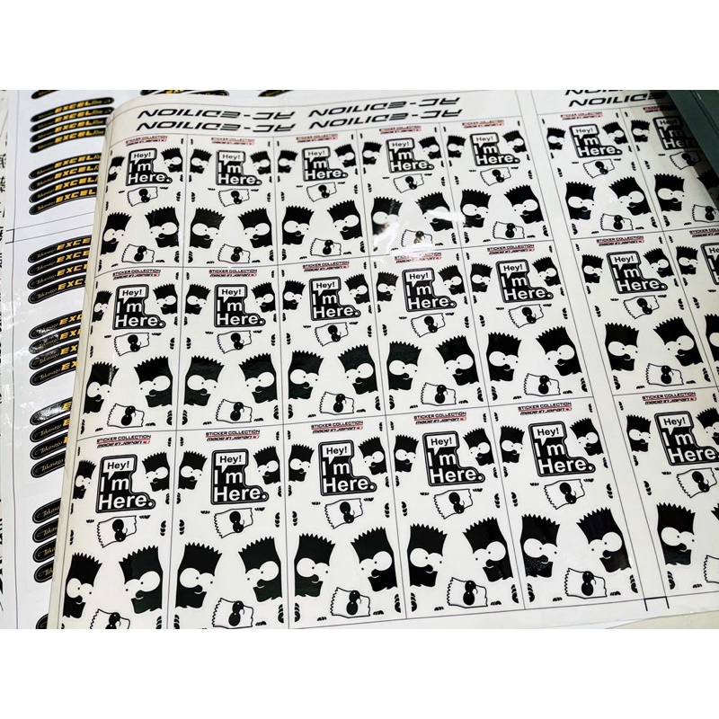 Tem Set in Trong Mẫu Simpson ✌