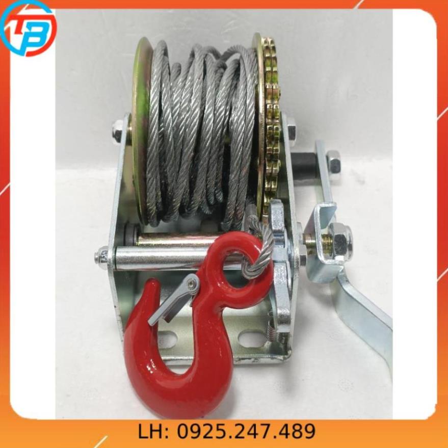 Tời quay tay PA 600 - 275 kg CÁP THÉP Thái Bình VinàN