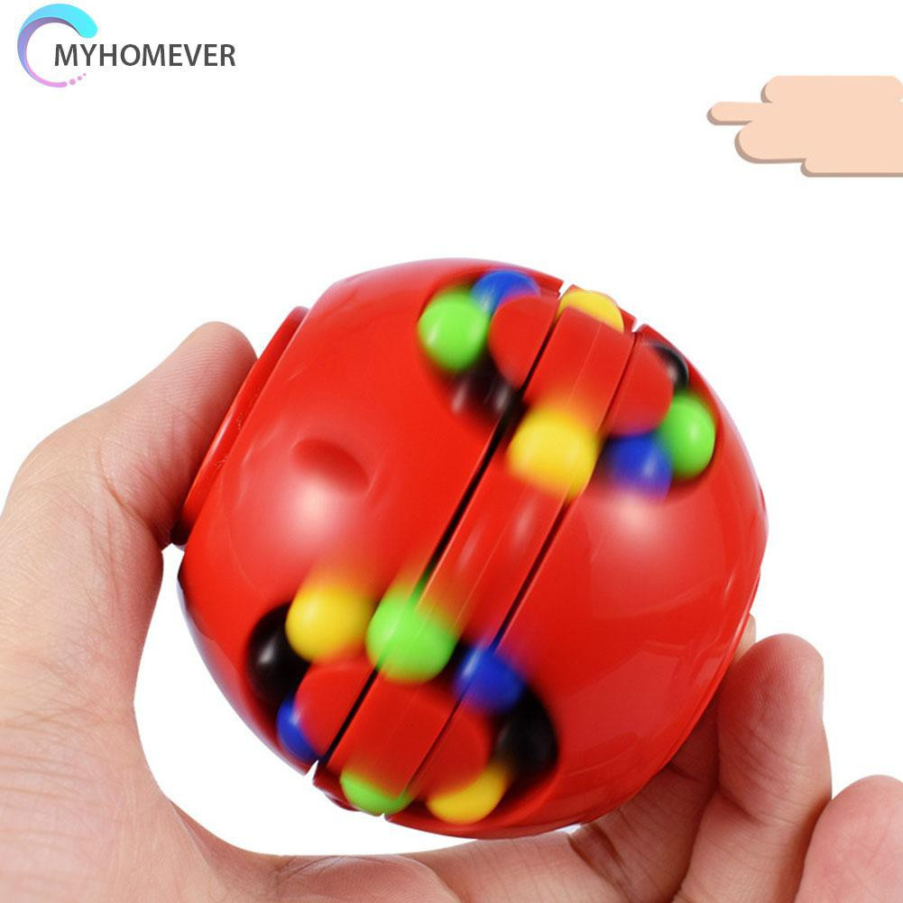 Pop It Fidget Đồ chơi Colorful Magic Cube Little Magic Bean Rotating Cube Kids Stress Relief Đồ chơi