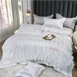 Set chăn ga lụa KQ