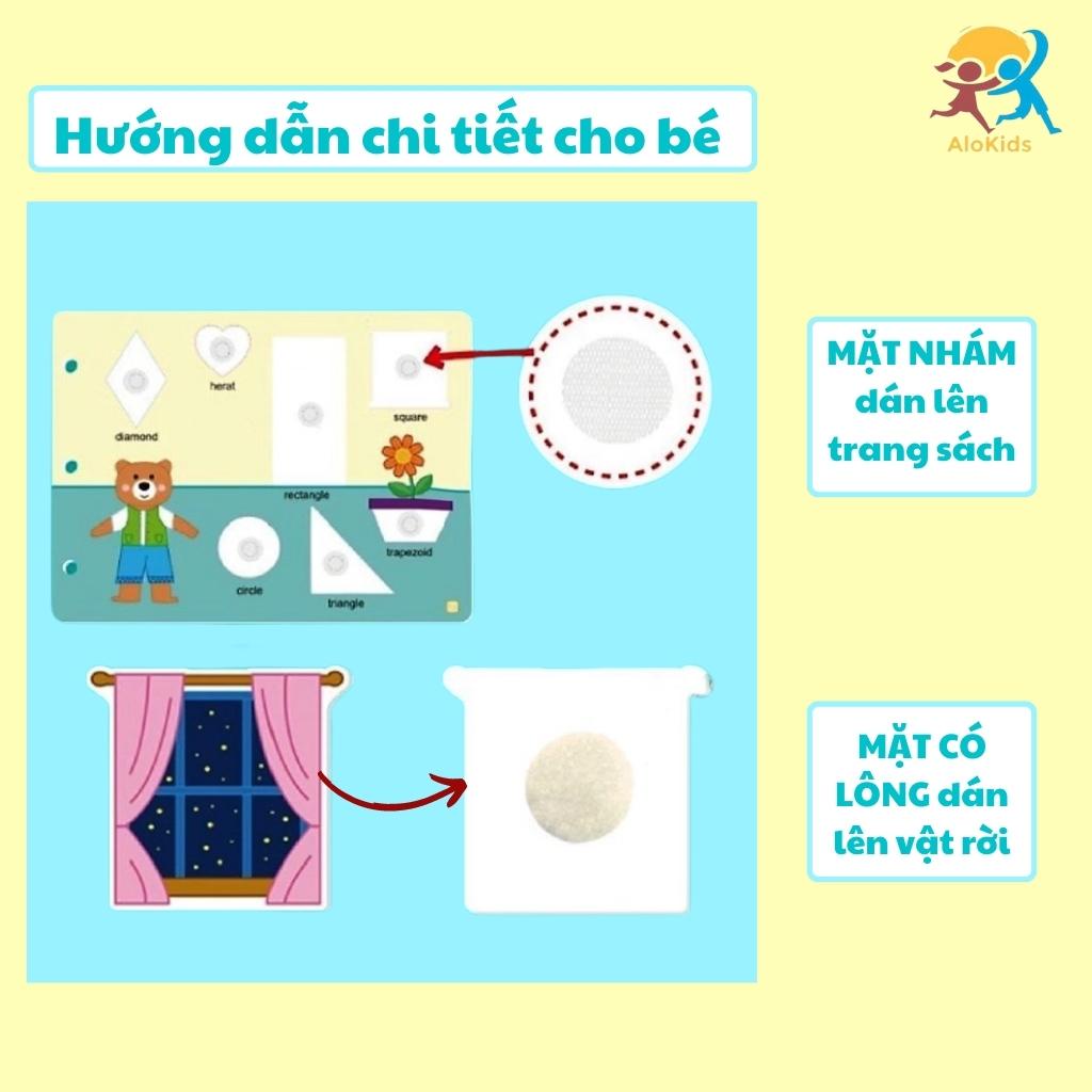 Học Liệu Bóc Dán Montessori 17 Chủ Đề Đồ Chơi Giáo Dục Sớm Cho Bé  Alokidstb Tái Sử Dụng Nhiều Lần