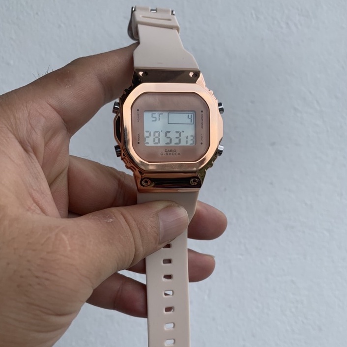 Đồng hồ thể thao Casio S5600 nam nữ viền thép không gỉ, dây cao su siêu bền, nhiều màu cực đẹp | BigBuy360 - bigbuy360.vn