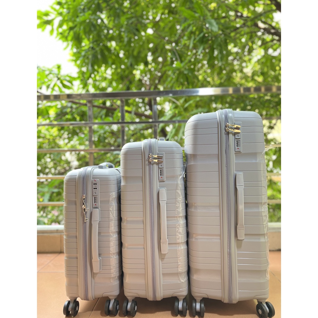 Vali kéo Vali du lịch Nhựa PP Cao Cấp Siêu Bền Chắc size 20/24/28 Bảo hành 5 năm