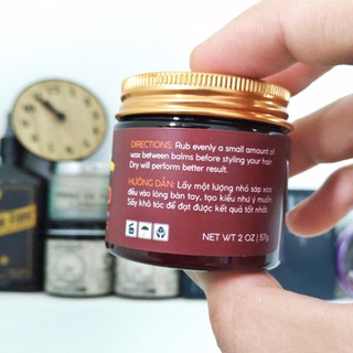 Sáp vuốt tóc nam dành cho tóc dày Dandy clay Island 56gr