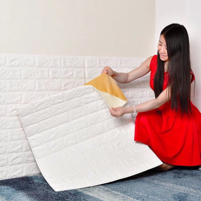combo 50 tấm xốp dán tường 70x77cm