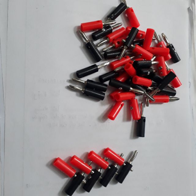Combo 8c Jack bắp chuối - giắc cắm loa 4mm
