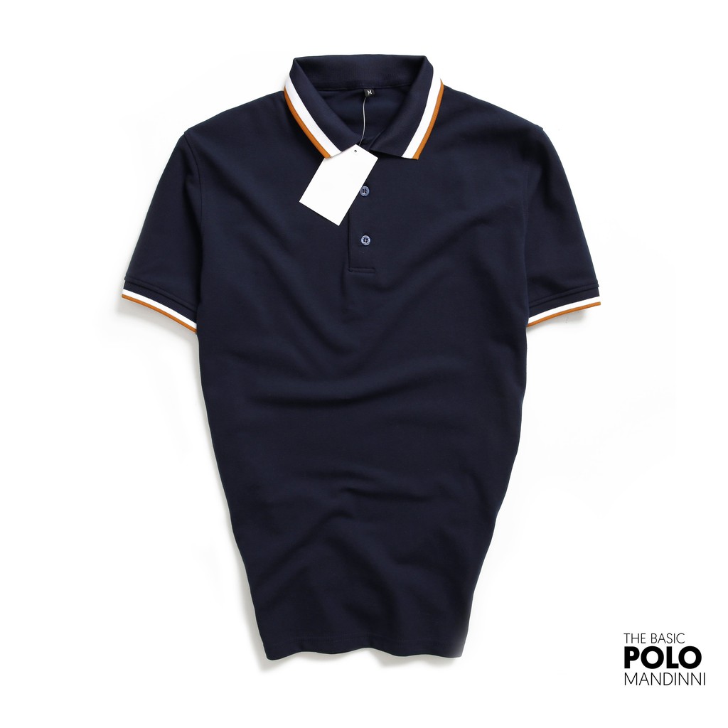 Áo thun nam phối viền Mandinni | BigBuy360 - bigbuy360.vn