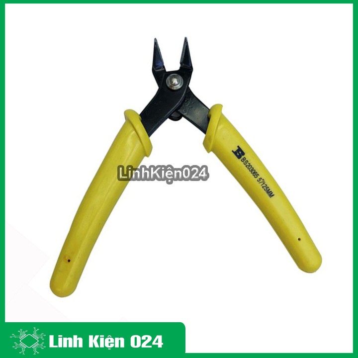 Kìm Cắt Chân Linh Kiện Bosi BS203065 5inch/125mm (Lưỡi Mỏng)