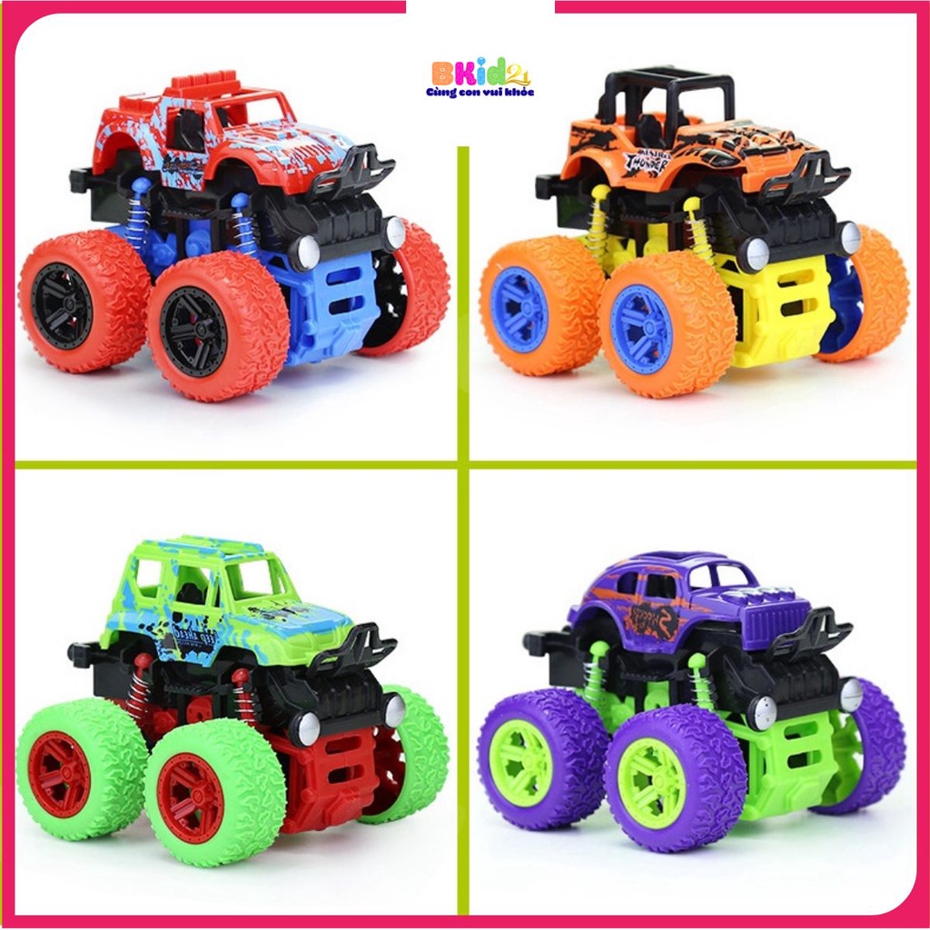 Đồ chơi trẻ em cho bé trai bé gái 3 4 5 tuổi xe ô tô địa hình quán tính