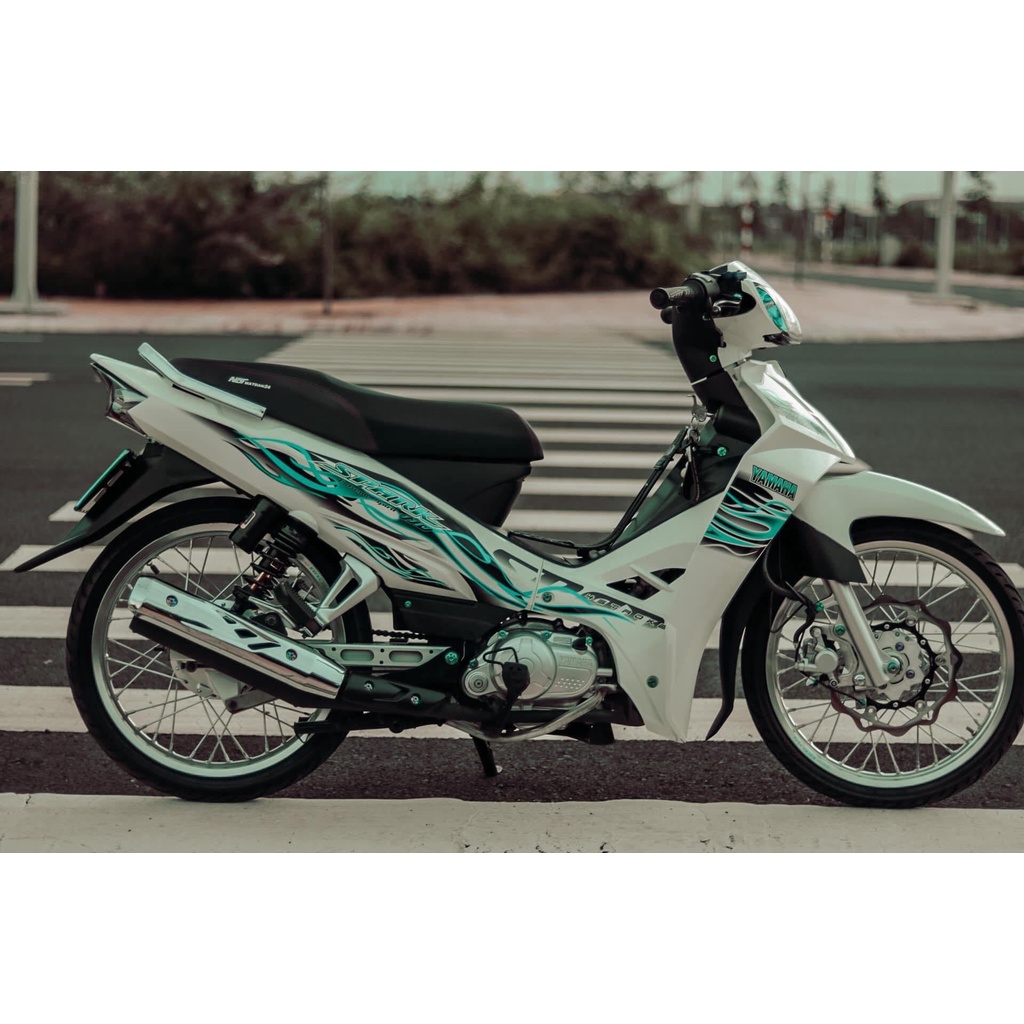 Tem Sirius Trắng Xanh