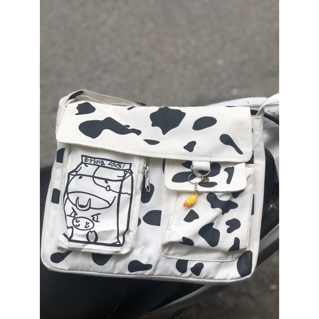 Túi Đeo Chéo Nam nữ Thời trang đi học Đeo vai Cao Cấp (ko kèm gấu) | BigBuy360 - bigbuy360.vn