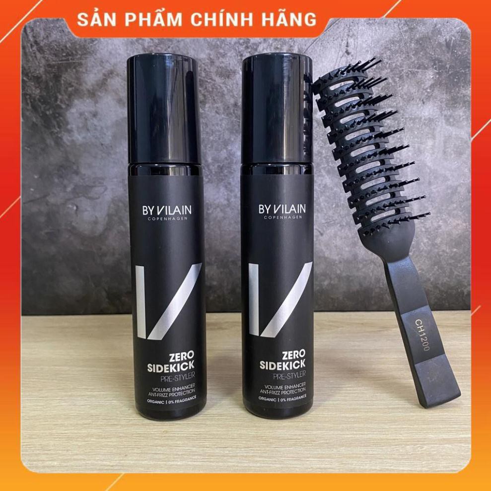 [Giá Hủy Diệt – Chính Hãng] Xịt Dưỡng Tạo Phồng By Vilain Sidekick Zero 155ml + Tặng lược Chaoba cao cấp