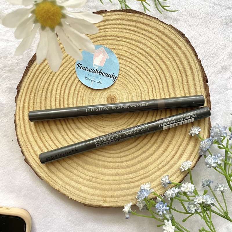 Chì Kẻ Mày Giúp Định Hình Tạo Dáng Và Vẽ Lông Mày Innisfree Auto Eye-Brow Pencil 0.3gr