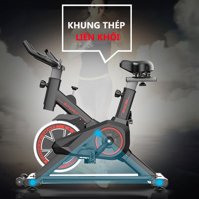 Xe đạp tập gym tại nhà dụng cụ tập gym đạp xe tại nhà yên tĩnh tiện lợi nhỏ gọn OT121*