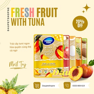Pate snappy tom trái cây cho mèo