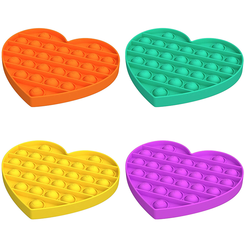 【YKN】Foxmind Pop Bubble Sensory Fidget Pop It Toy Mainan Kanak Kanak Autism Stress Relief Anti Anxiety Silent Classroom