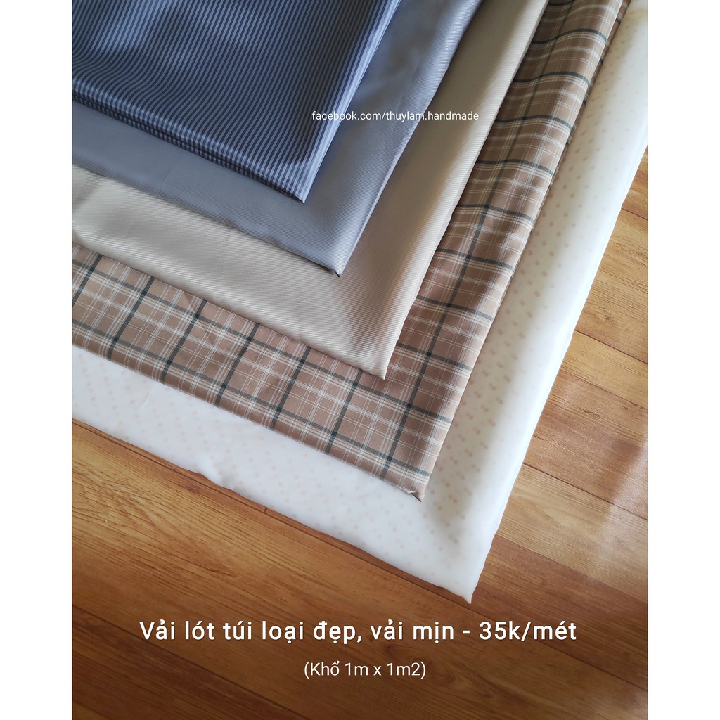 Vải lót túi loại đẹp