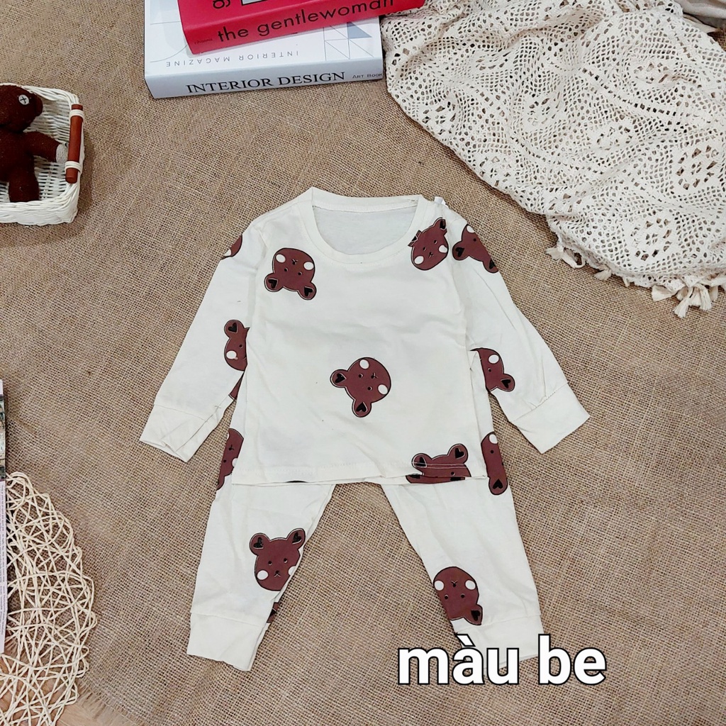 Đồ bộ quần áo dài tay cho bé mặc thu đông AM789 TTR95