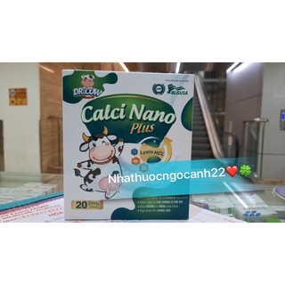 Dr.cow calci Nano Plus bổ sung canxi cho bé giúp bé phát triển chống còi xương suy dinh dưỡng