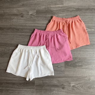 quần short nữ vải đũi mặc nhà