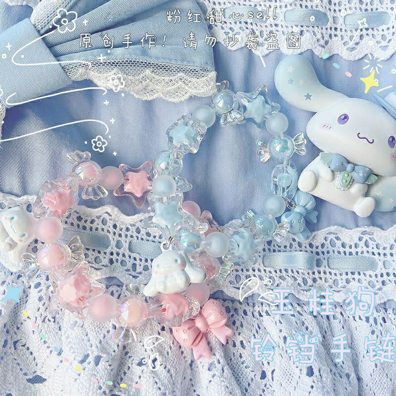 Lắc Tay Cinnamoroll Lục Lạc Xinh Xắn