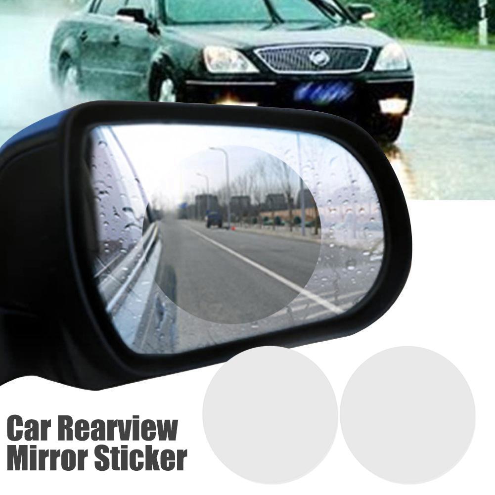 2 cái Gương bên xe ô tô Miếng dán bảo vệ Phim chống sương mù Màng chống lóa Chống thấm nước Mưa trong suốt