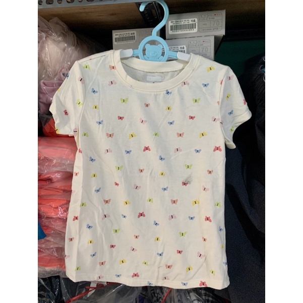 Áo phông cộc tay olnavy xuất dư bé gái sz 4-5y