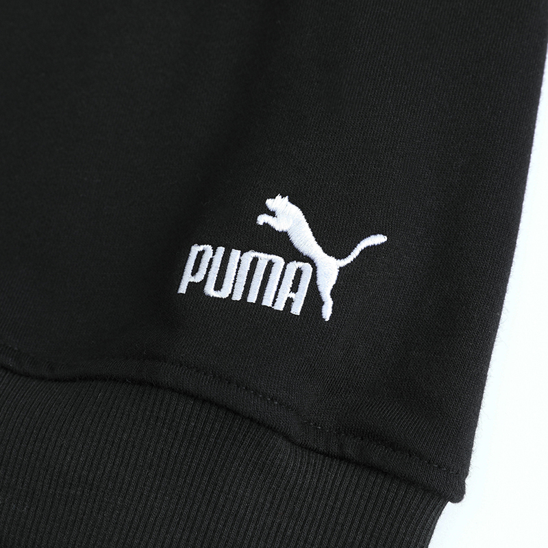 Áo Khoác Hoodie Tay Dài Vải Cotton Thêu Hình Puma Cho Nam