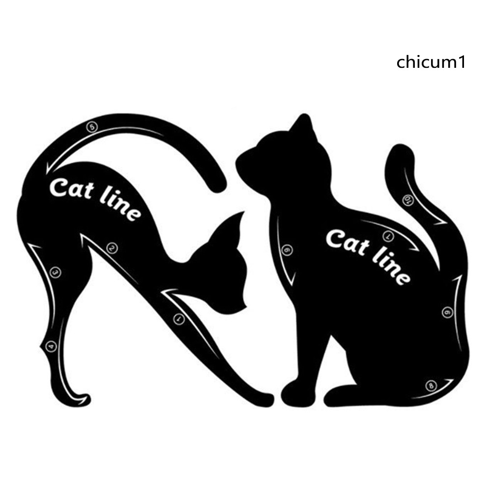 [Hàng mới về] Cặp khuôn kẻ mắt trang điểm làm đẹp