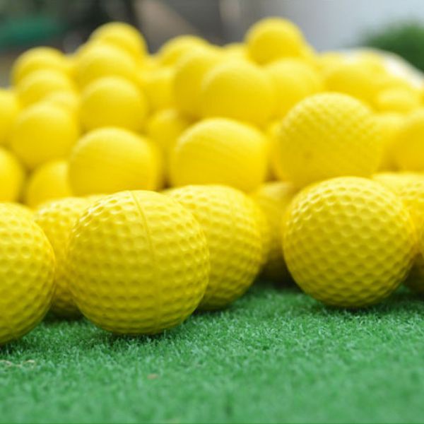 BÓNG GOLF CAO SU - BÓNG TẬP GOLF PU CHỐNG VA ĐẬP  - PGM Q008