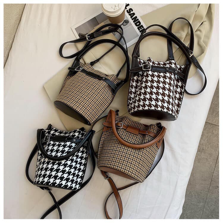 CÓ SẴN - Túi xách dáng xô họa tiết harem cao cấp