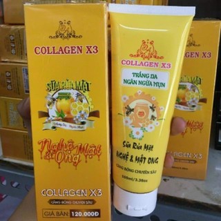 CHÍNH HÃNG SỮA RỬA MẶT COLLAGEN X3