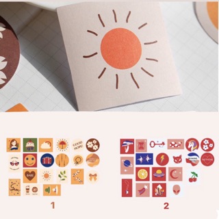 [Sticker] Hình Dán 60 Miếng