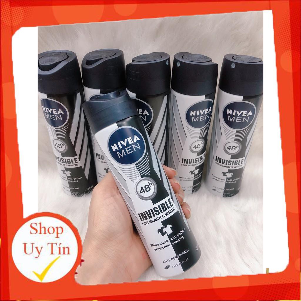 XỊT NGĂN MÙI NIVEA MEN GIẢM VẾT Ố VÀNG TRÊN ÁO