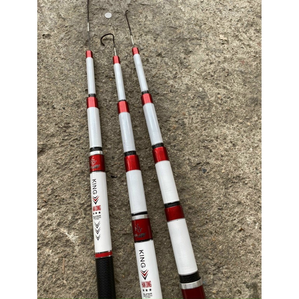 Cần câu tay handing điếu vương, cần câu đơn câu đài 5h+ tặng ngọn phụ