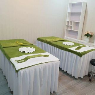 GA GIƯỜNG SPA, DRAP SPA CHẤT THUN ĐỦ MÀU