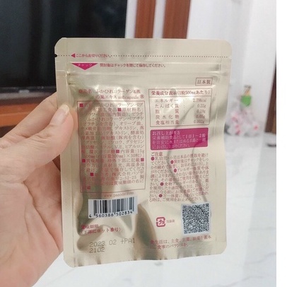 (xa kho)vien uống Collagen tổ Yến tưoi Nhật bản