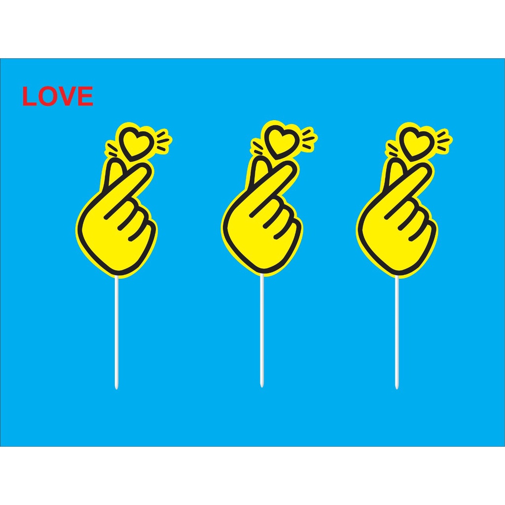 đồ trang trí bánh sinh nhật. [FREESHIP] set cắm giấy con trai tỷ phú