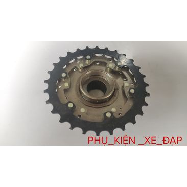 Líp vặn xe đạp Shimano TZ500-7 tầng - Chính hãng